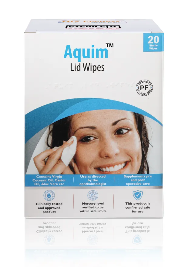 Aquim Lid Wipes
