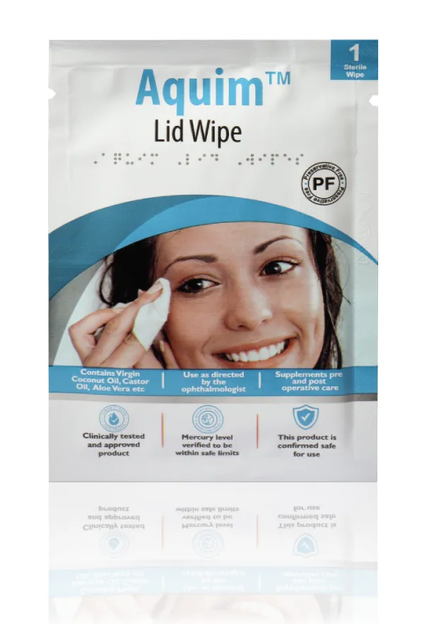 Aquim Lid Wipes